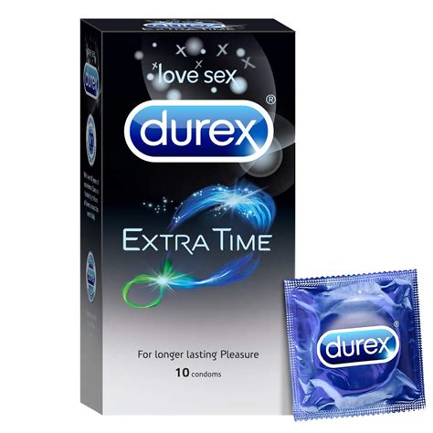 durex extra time condoms|Durex Extra Time Condom .